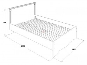 Кровать двойная Ольга 1Н + 2-а ящика (1600*2000) в Арамиле - aramil.mebel-e96.ru