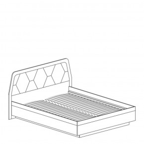 Кровать двуспальная 1600 Дели 75 (яна) в Арамиле - aramil.mebel-e96.ru