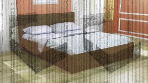 Кровать интерьерная Лита с латами 1400*2000 в Арамиле - aramil.mebel-e96.ru