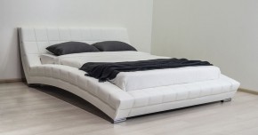 Кровать интерьерная Оливия 1600 (белый) (НиК) в Арамиле - aramil.mebel-e96.ru