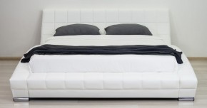 Кровать интерьерная Оливия 1600 (белый) (НиК) в Арамиле - aramil.mebel-e96.ru
