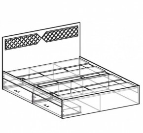 Кровать двуспальная Николь 1400 (венге) (Эра) в Арамиле - aramil.mebel-e96.ru