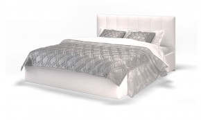 Кровать Элен + основание 1400 (белый) (МЛК) в Арамиле - aramil.mebel-e96.ru