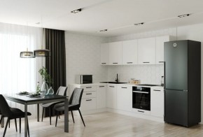 Кухонный гарнитур угловой Жемчуг 2600х1600 в Арамиле - aramil.mebel-e96.ru