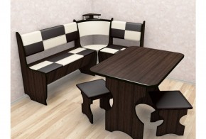 Кухонный уголок Домино Стандарт + стол + табурет 2 шт. (1000*1500) в Арамиле - aramil.mebel-e96.ru