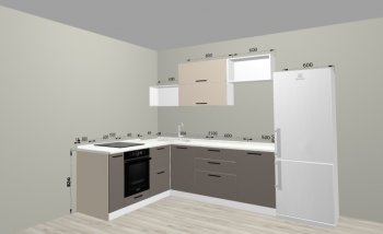Угловой кухонный гарнитур Санвут 1516х2100 мм в Арамиле - aramil.mebel-e96.ru