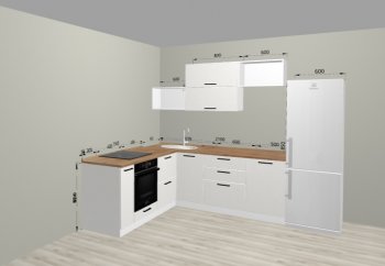 Угловой кухонный гарнитур Санвут 1516х2100 мм в Арамиле - aramil.mebel-e96.ru
