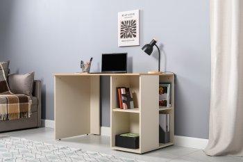Стол письменный Лайт 12.163. сатин (Моби) в Арамиле - aramil.mebel-e96.ru