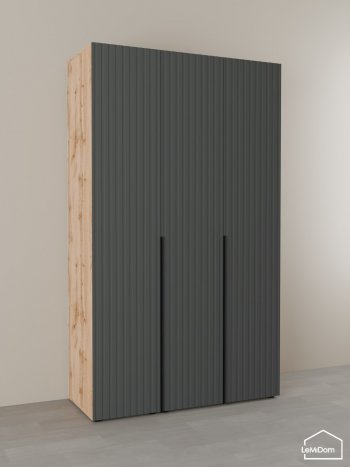 Шкаф с антресолью 1200 мм Linnea MHR-3A-2 2450х1200х510 (ДВ-М 11.1.25) в Арамиле - aramil.mebel-e96.ru