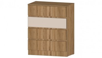 Комод 4 ящика Ленора вотан/Кашемир (Лин) в Арамиле - aramil.mebel-e96.ru