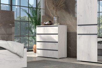 Комод Лиана графит (Зарон) в Арамиле - aramil.mebel-e96.ru