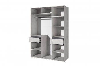 Спальный гарнитур Лиана графит, модульный (Зарон) в Арамиле - aramil.mebel-e96.ru