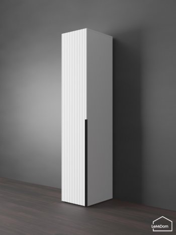 Шкаф Linnea MHR-1-2 2050х400х510 (Белый-М 11.1.2) в Арамиле - aramil.mebel-e96.ru
