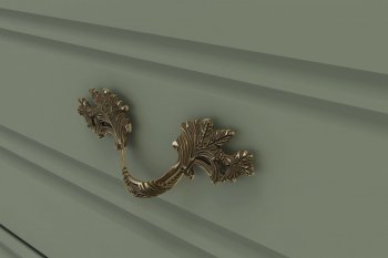 Комод 8 ящиков Лорето, зеленый самшит (БМ) в Арамиле - aramil.mebel-e96.ru
