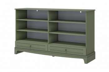 Комод 4 двери 2ящ. Лорето, зеленый самшит (БМ) в Арамиле - aramil.mebel-e96.ru
