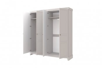 Шкаф 2000 мм распашной ШР-4 Лорето, льняной (БМ) в Арамиле - aramil.mebel-e96.ru