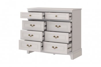 Комод 8 ящиков Лорето, льняной (БМ) в Арамиле - aramil.mebel-e96.ru