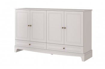 Комод 4 двери 2ящ. Лорето, льняной (БМ) в Арамиле - aramil.mebel-e96.ru