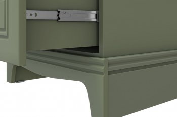 Комод 5 ящиков Лорето зеленый самшит (БМ) в Арамиле - aramil.mebel-e96.ru