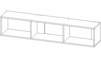 Стенка луксор (АстридМ) в Арамиле - aramil.mebel-e96.ru