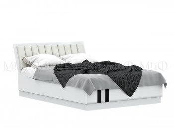 Кровать с подъемным механизмом Магнолия белый (Миф) в Арамиле - aramil.mebel-e96.ru | фото