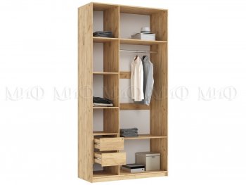 Шкаф 1200 мм Марвэл крафт/белый (Миф) в Арамиле - aramil.mebel-e96.ru