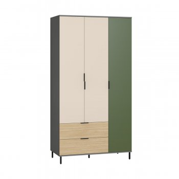 Шкаф 1200 мм Марвэл 16.317.03 зеленый (Моби) в Арамиле - aramil.mebel-e96.ru