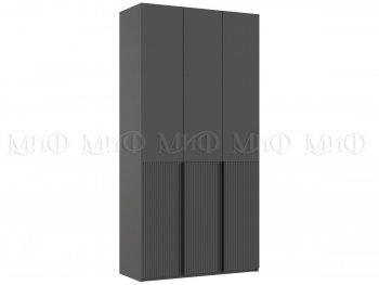 Шкаф 1200 мм Марвэл с доп. ящиками, графит (Миф) в Арамиле - aramil.mebel-e96.ru