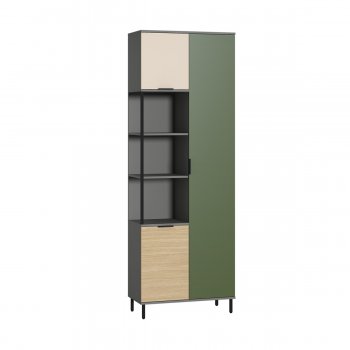 Шкаф комбинированный Марвэл 13.22 сер (Моби) в Арамиле - aramil.mebel-e96.ru