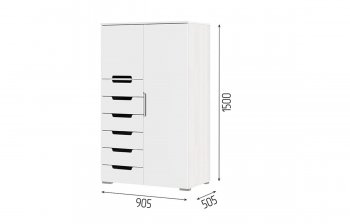 Комод-шкаф Миа КМ 053 (СтендМ) в Арамиле - aramil.mebel-e96.ru