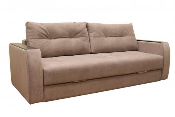 Диван Милан 3, НПБ, ткань Монако 02 (какао) (Хит Диван) в Арамиле - aramil.mebel-e96.ru