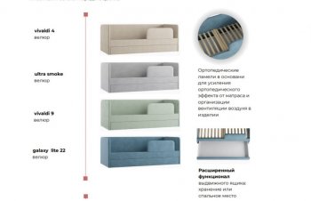 Кровать выкатная Молли-2 (Silva) в Арамиле - aramil.mebel-e96.ru