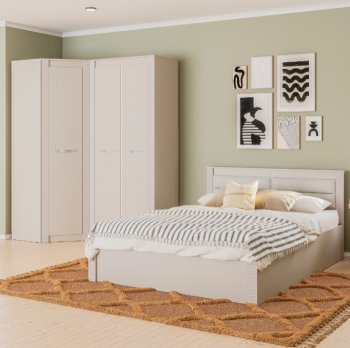 Спальный гарнитур Монако Кашемир (модульный) (БТС) в Арамиле - aramil.mebel-e96.ru