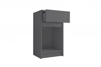 Тумба для обуви с 1ящ. Мори МПТ400 графит (ДСВ) в Арамиле - aramil.mebel-e96.ru