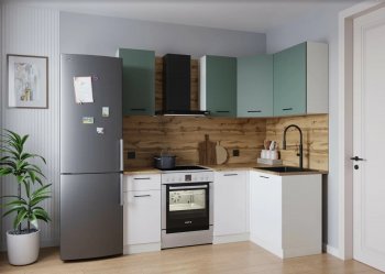 Кухонный гарнитур угловой Муссон 2000*1200 мм (Sanvut) в Арамиле - aramil.mebel-e96.ru