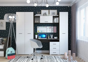Набор детской мебели Ненси модульный (Гор) в Арамиле - aramil.mebel-e96.ru