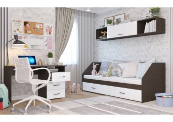 Набор детской мебели Ненси модульный (Гор) в Арамиле - aramil.mebel-e96.ru