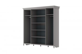 Шкаф распашной 2160 мм ШР-4 Никеа антрацит (БМ) в Арамиле - aramil.mebel-e96.ru