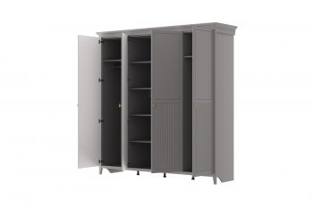 Спальный гарнитур Никеа модульный антрацит (БМ) в Арамиле - aramil.mebel-e96.ru
