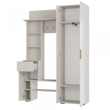 Прихожая Ницца ПР-04 Кашемир (БТС) в Арамиле - aramil.mebel-e96.ru