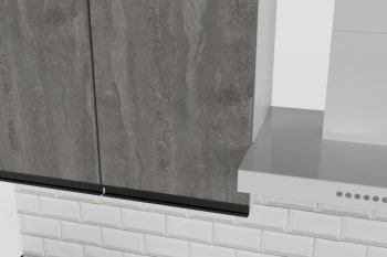 Кухонный гарнитур Ноктюрн макси 1800 мм (Герда) в Арамиле - aramil.mebel-e96.ru