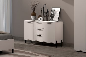Спальный гарнитур Норден кашемир, модульный (Зарон) в Арамиле - aramil.mebel-e96.ru