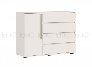 Комод 1 дверь 4 ящика (1200) Норд, кашемир (Миф) в Арамиле - aramil.mebel-e96.ru