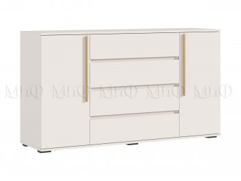 Комод 2 двери 4 ящика (1600) Норд, кашемир (Миф) в Арамиле - aramil.mebel-e96.ru