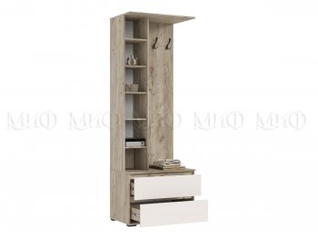 Прихожая Норд модульная крафт серый/кашемир (Миф) в Арамиле - aramil.mebel-e96.ru