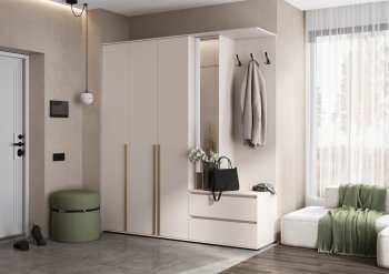 Прихожая Норд+Шкаф 1200, кашемир (Миф) в Арамиле - aramil.mebel-e96.ru