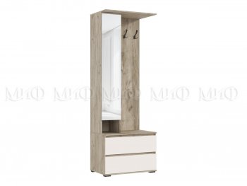 Прихожая Норд модульная крафт серый/кашемир (Миф) в Арамиле - aramil.mebel-e96.ru