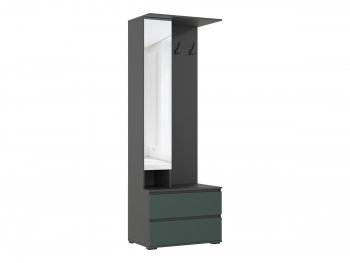 Прихожая Норд графит/изумруд (Миф) в Арамиле - aramil.mebel-e96.ru