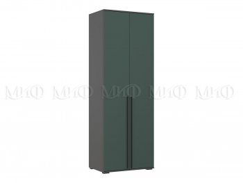 Шкаф 800 мм 2-х ств. Норд графит/изумруд (Миф) в Арамиле - aramil.mebel-e96.ru