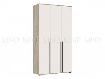 Шкаф 1200 мм 3-х ств. Норд крафт серый/кашемир (Миф) в Арамиле - aramil.mebel-e96.ru | фото